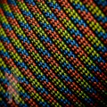 Djembe Cord 5mm - Jaune/Bleu/Orange
