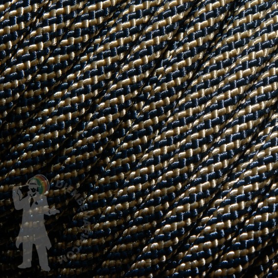 Djembe Seil 6mm - Schwarz/Cofee