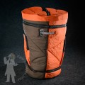 XL Professional djembe bag - Dark Orange/Brown