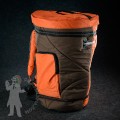 XL Profesional djembe bag - Dark Orange/Brown