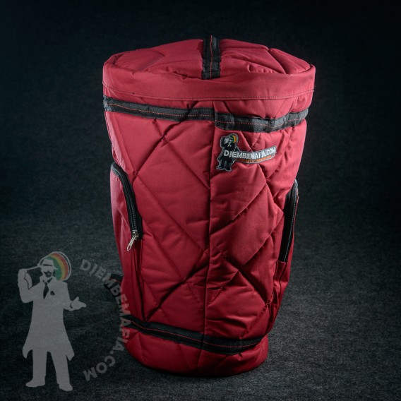 XL Profesionální obal na djembe - Bordeaux